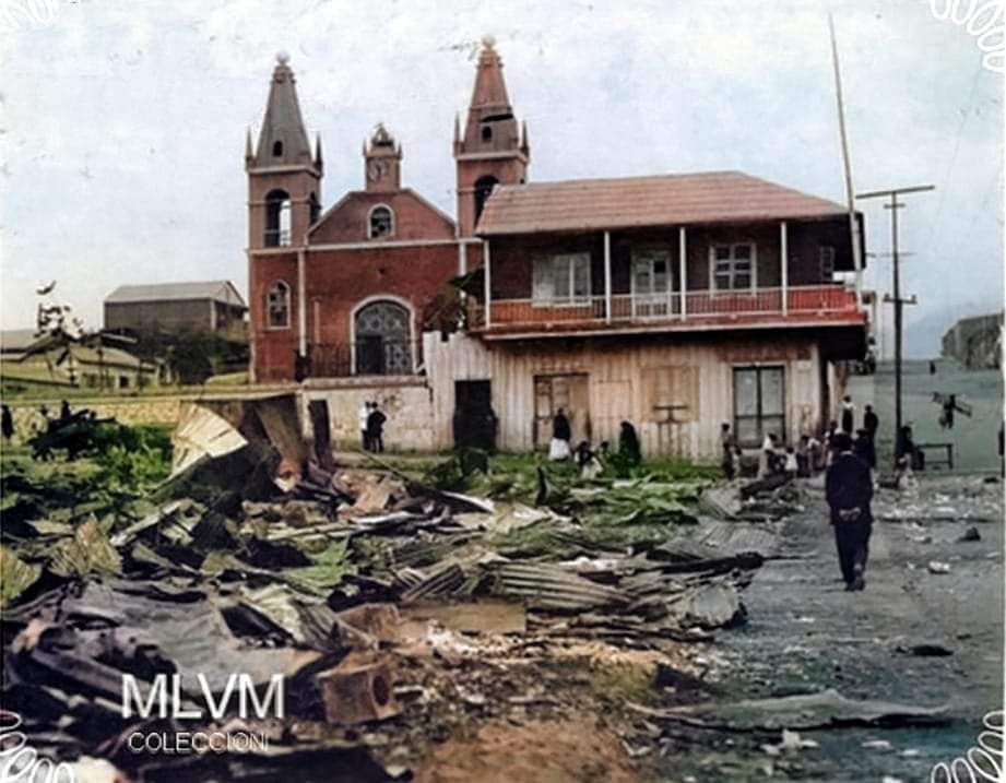 PRIMER GRAN INCENDIO EN MOLLENDO EN ABRIL DE 1912